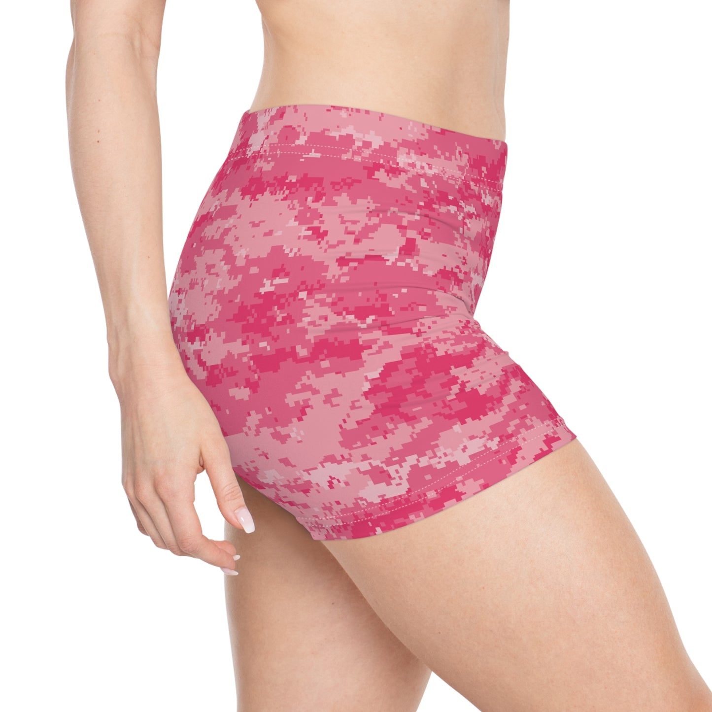 Pink Camo Women's Shorts