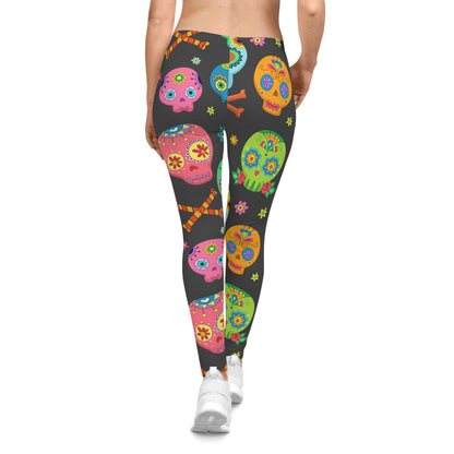 Cute Skulls Women's Casual Leggings