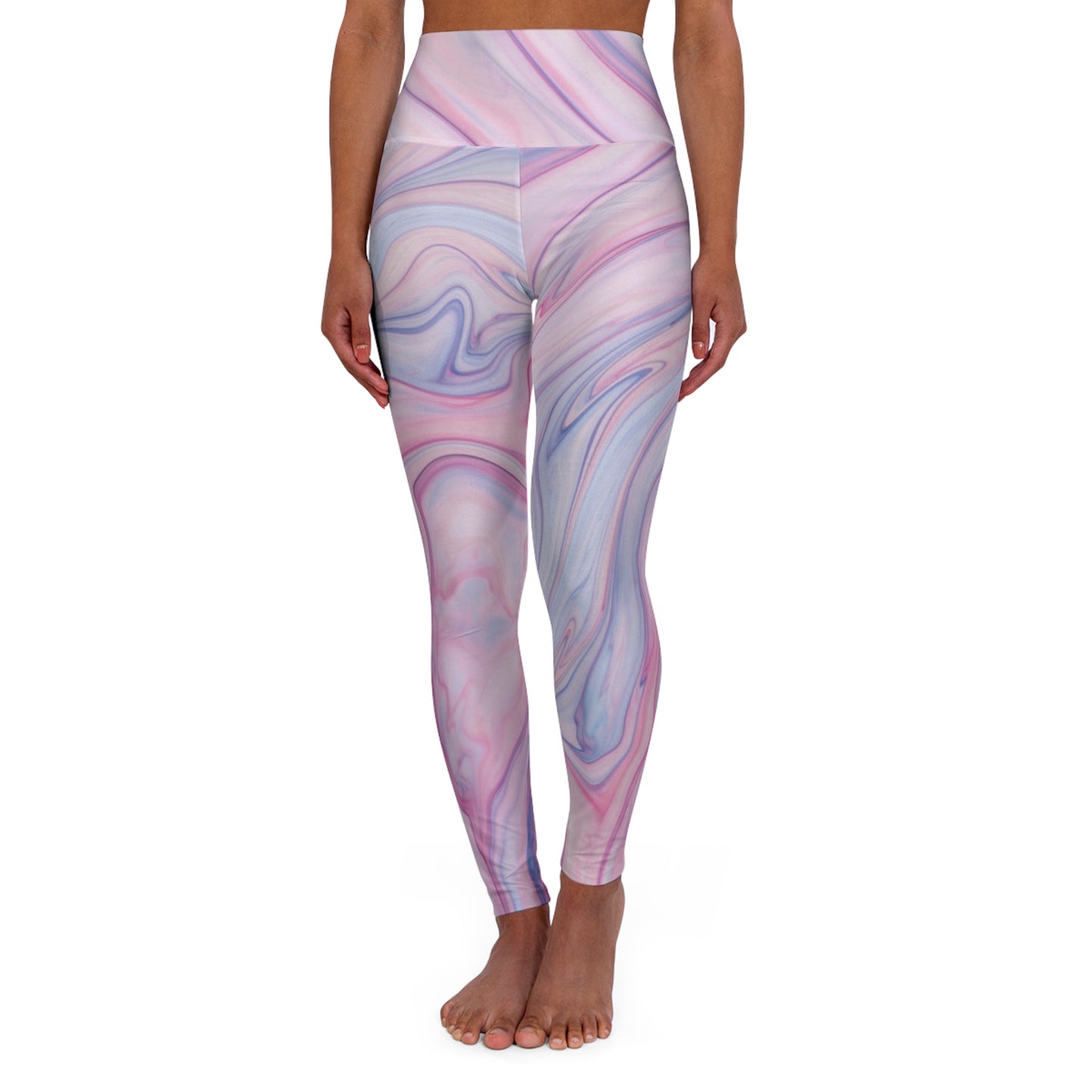 Pink High Waisted Yoga Leggings