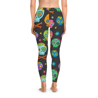 Cute skulls Stretchy Leggings