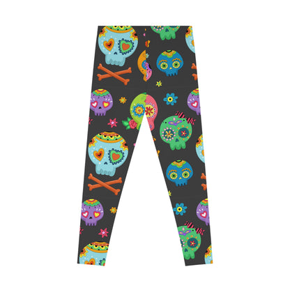 Cute skulls Stretchy Leggings