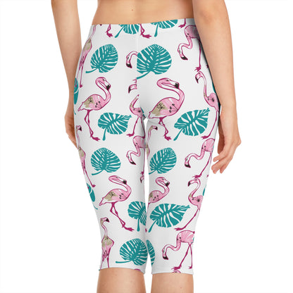 Flamingo Women's Capri Leggings