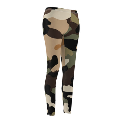 Camo B Women's Cut & Sew Casual Leggings