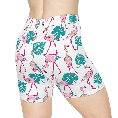 Flamingo Women's Biker Shorts