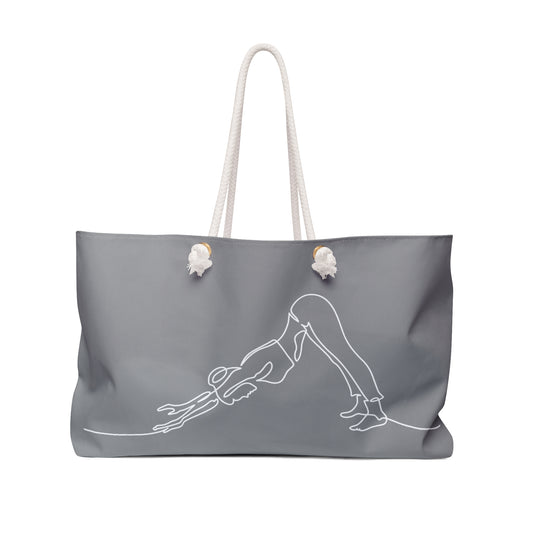 Yoga Pose Weekender Bag