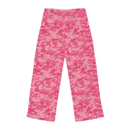 Pink Camo Women's Pajama Pants