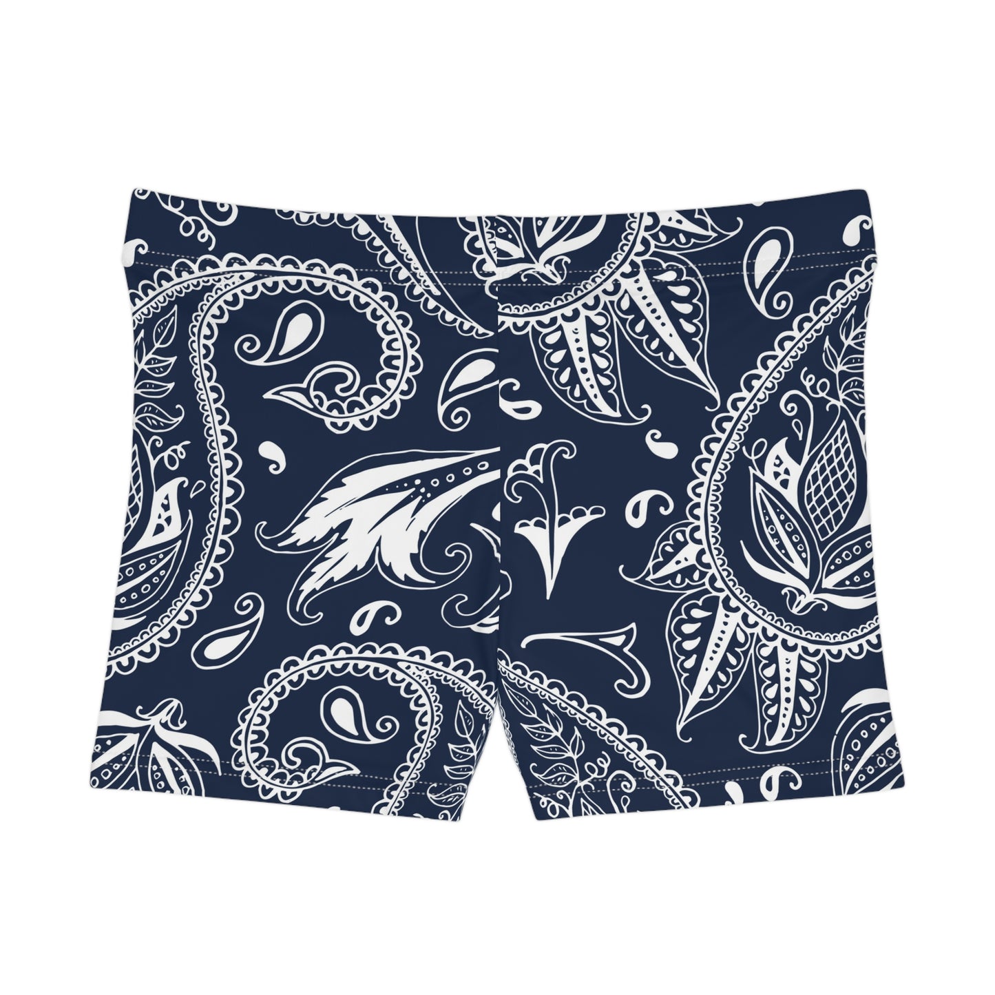 Blue Paisley Women's Shorts