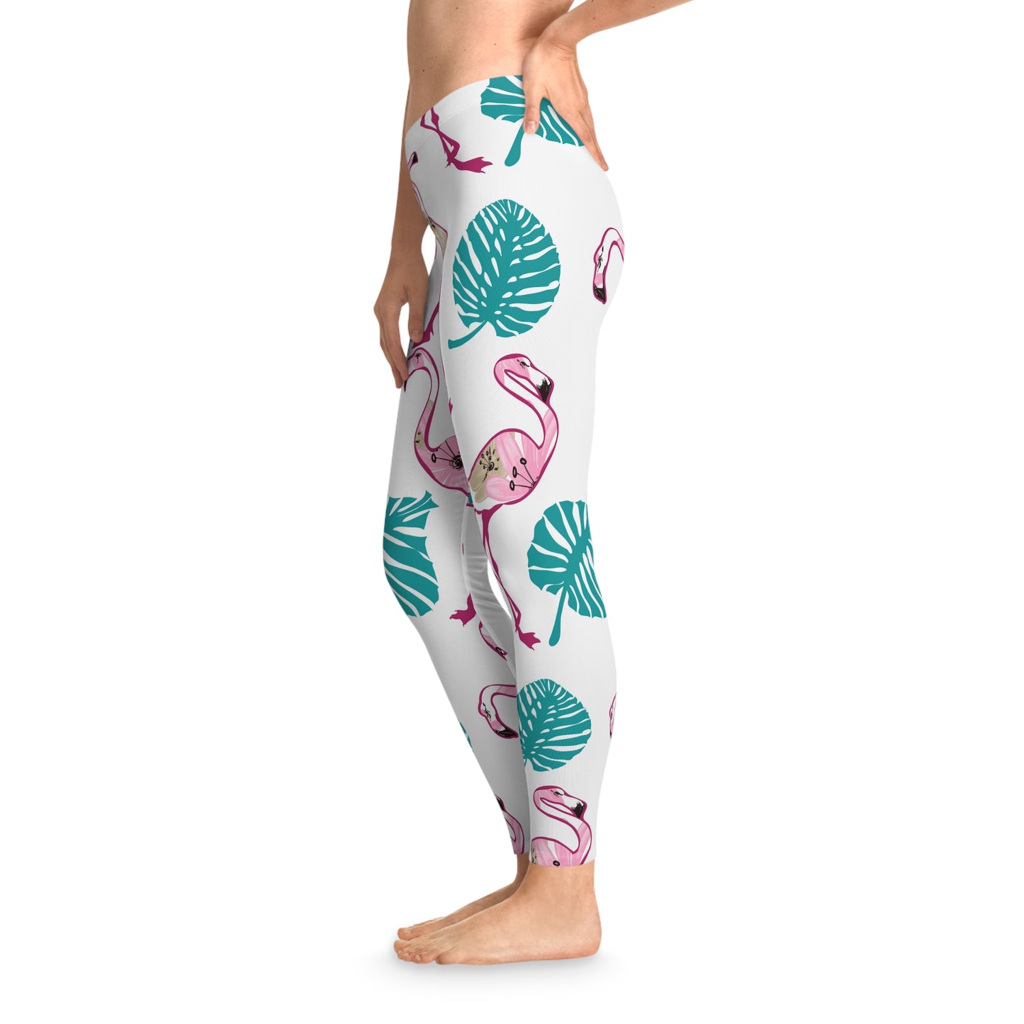 Flamingo Stretchy Leggings