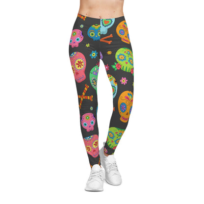 Cute Skulls Women's Casual Leggings