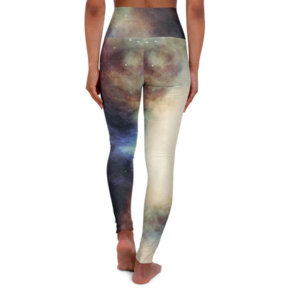 Milky Way High Waisted Yoga Leggings