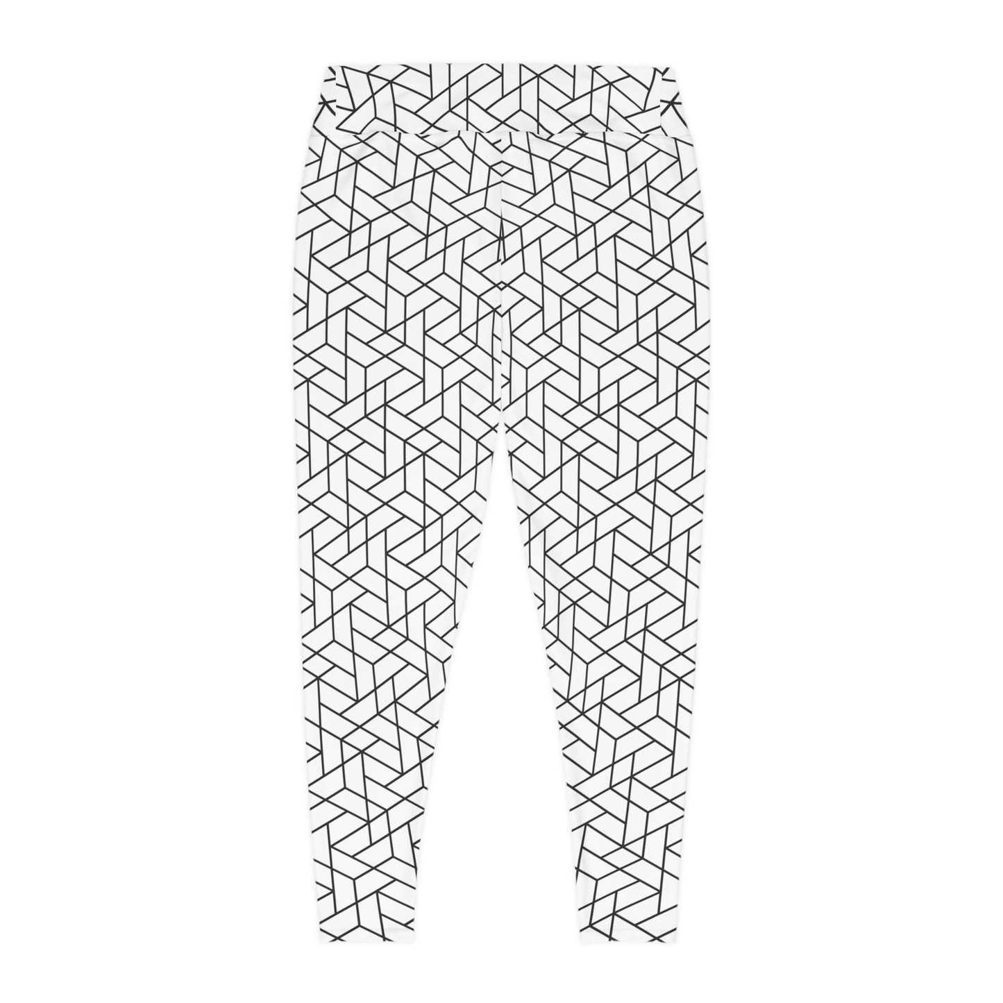 Geometric Plus Size Leggings