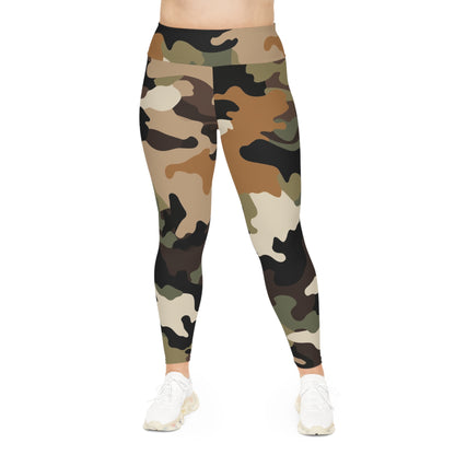 Camo B Plus Size Leggings