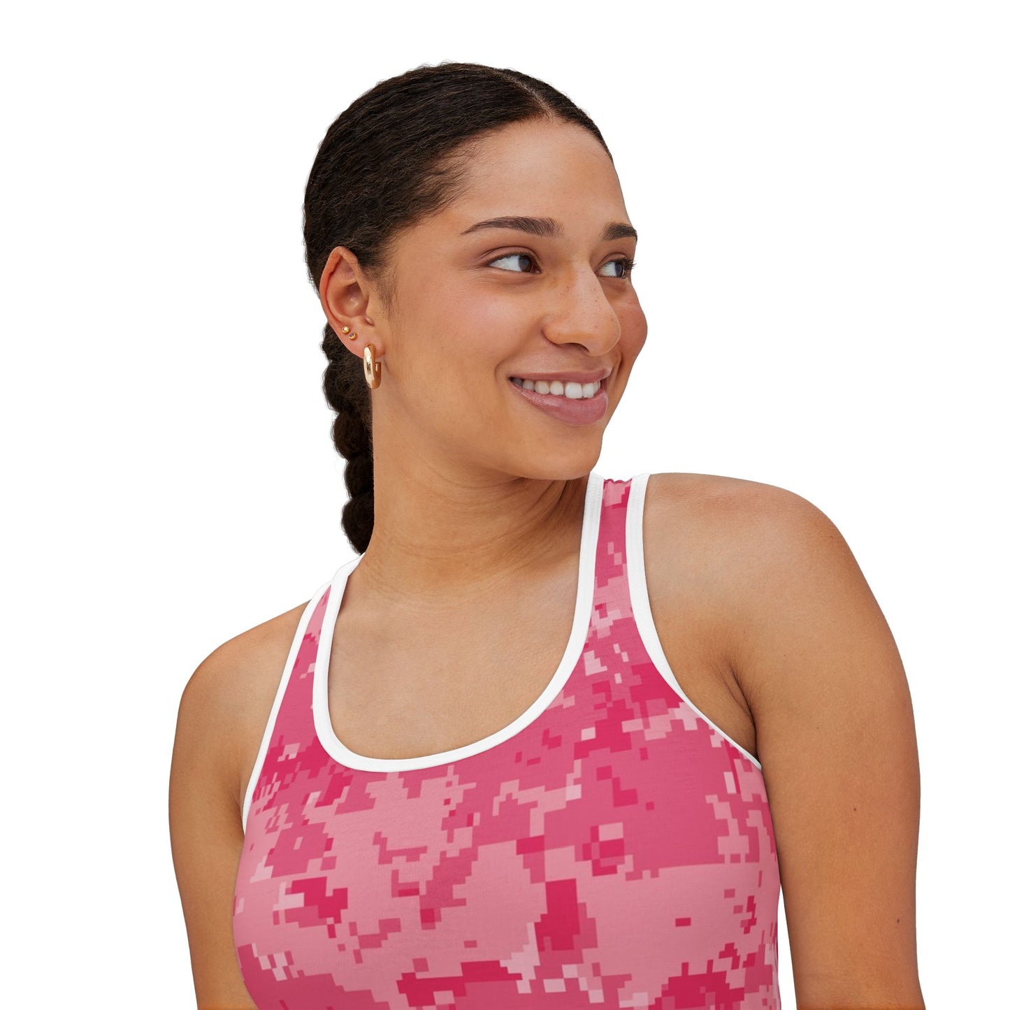 Pink Camo Women's Tank Top