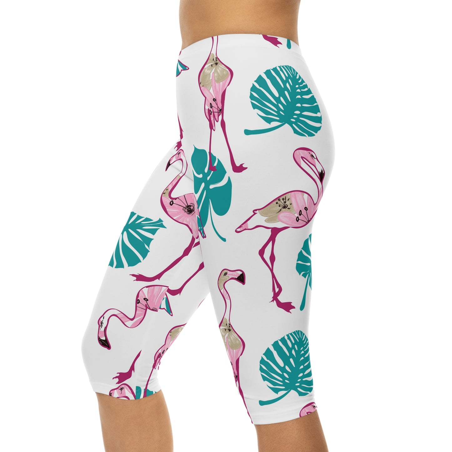 Flamingo Women’s Capri Leggings