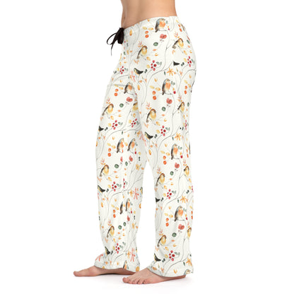 Robin bird Women's Pajama Pants