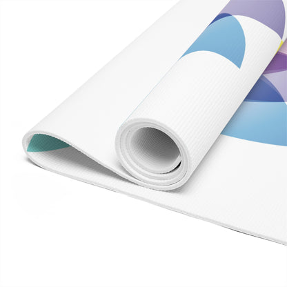Rainbow Lotus Foam Yoga Mat