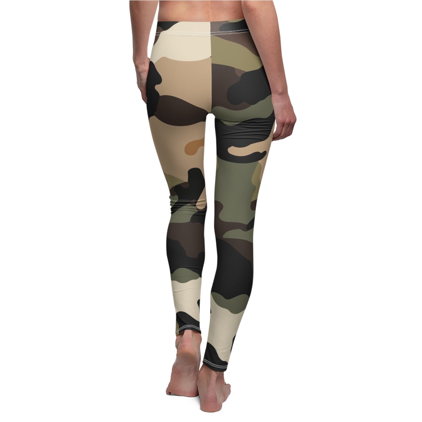 Camo B Women's Cut & Sew Casual Leggings