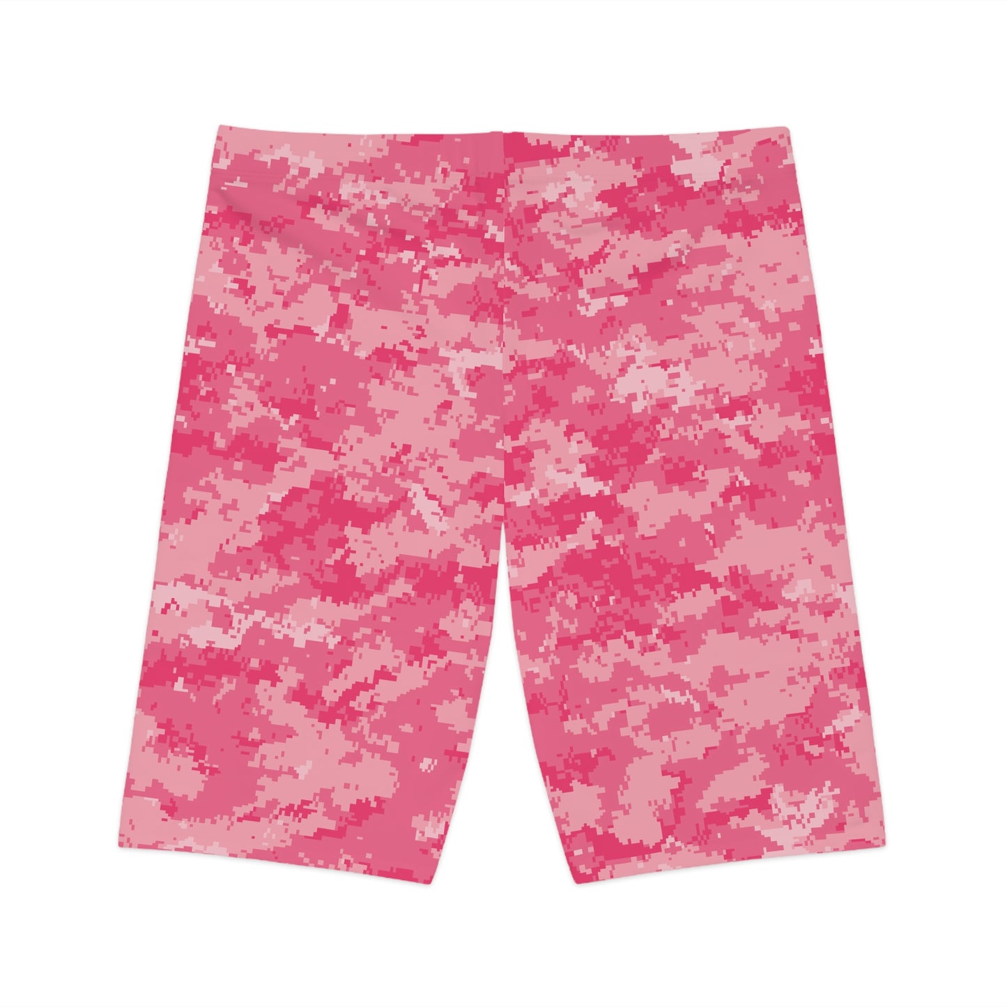 Pink Camo Women's Bike Shorts