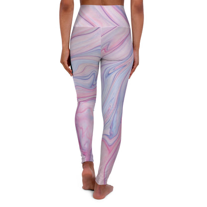 Pink High Waisted Yoga Leggings