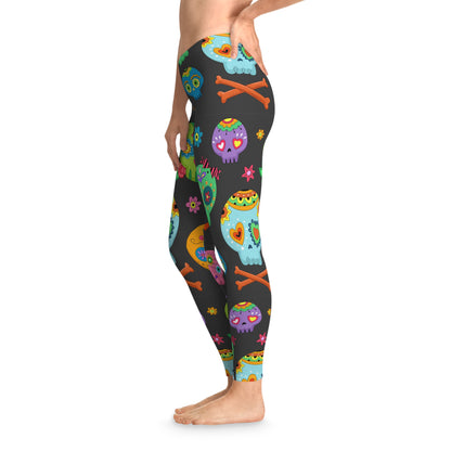 Cute skulls Stretchy Leggings