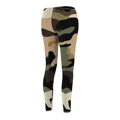 Camo B Women's Cut & Sew Casual Leggings