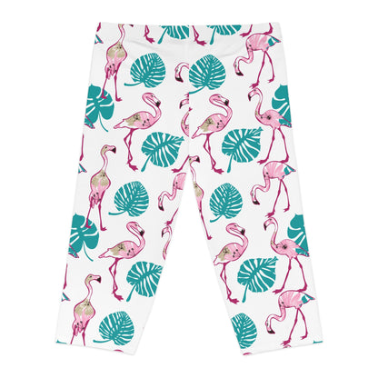 Flamingo Women's Capri Leggings