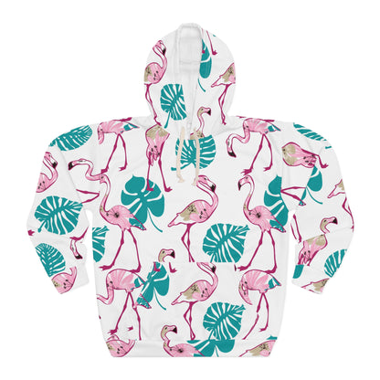 Flamingo Unisex Pullover Hoodie
