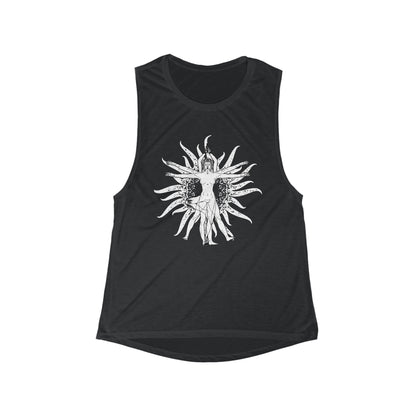 Vitruvian Women's Flowy Scoop Muscle Tank