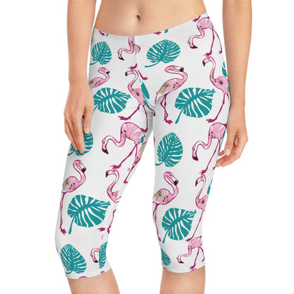 Flamingo Women's Capri Leggings