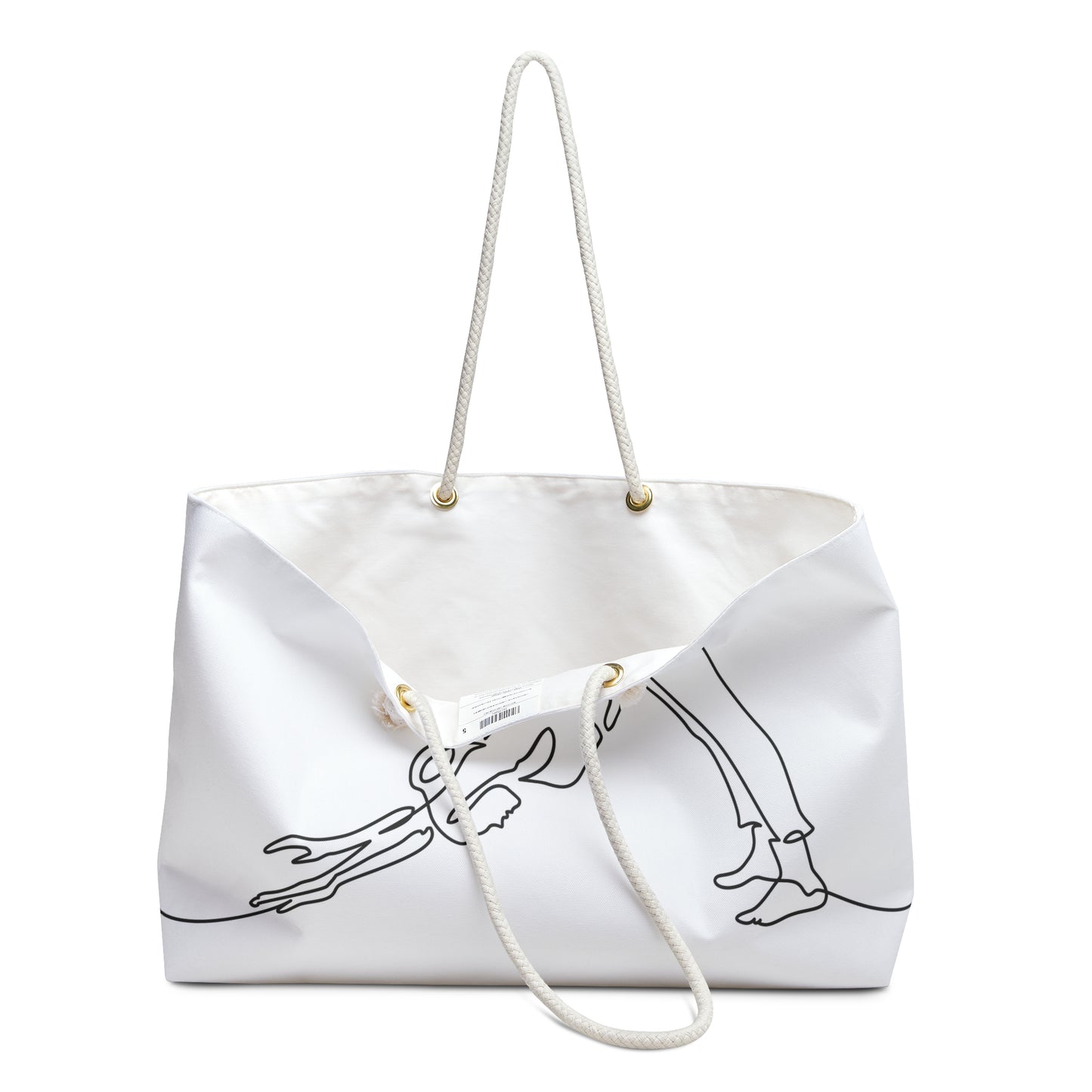 Yoga Pose Weekender Bag