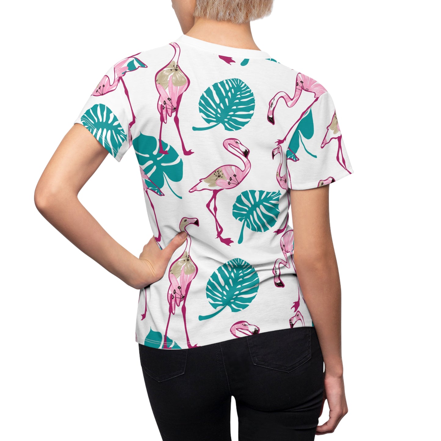 Flamingo Women's Cut & Sew Tee