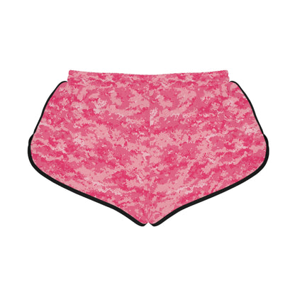 Pink Camo Women's Relaxed Shorts