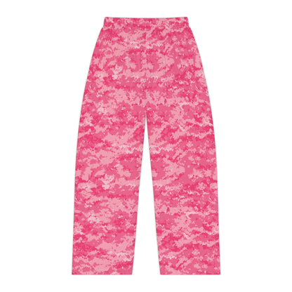 Pink Camo Women's Pajama Pants