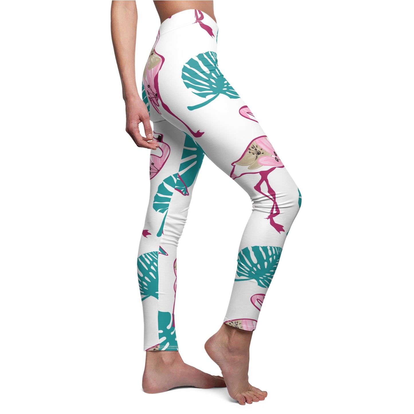 Flamingo Women's Cut & Sew Casual Leggings