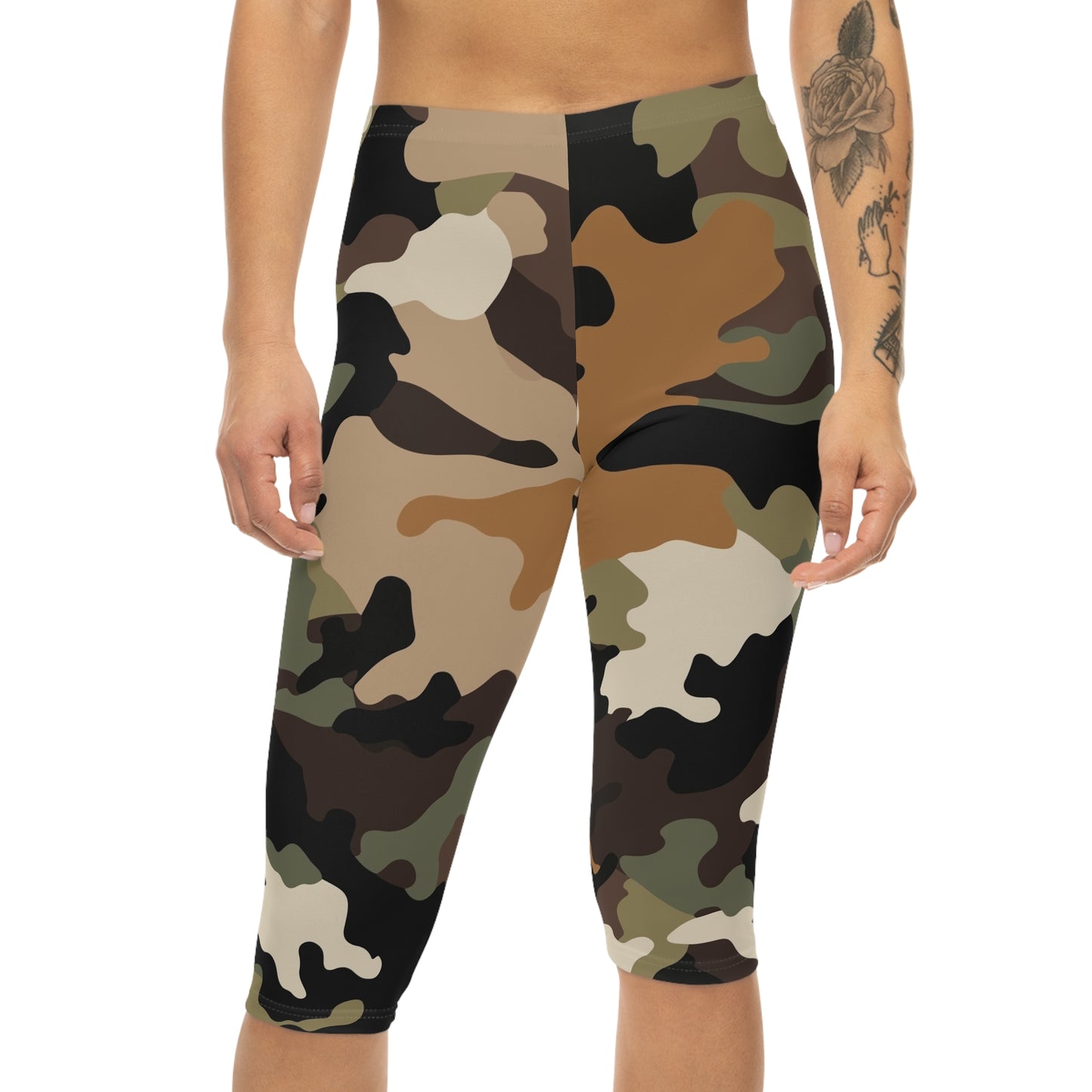 Camo B Women’s Capri Leggings