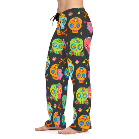 Cute skulls Women's Pajama Pants