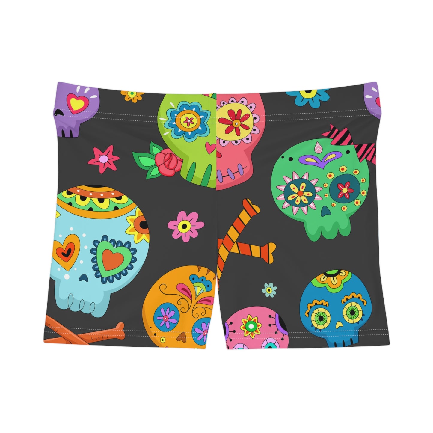 Cute Skulls Women's Shorts