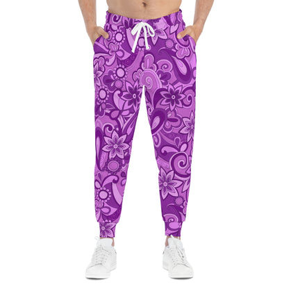 Funky Purple Athletic Joggers