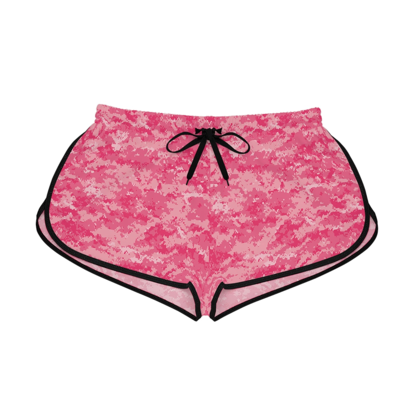 Pink Camo Women's Relaxed Shorts