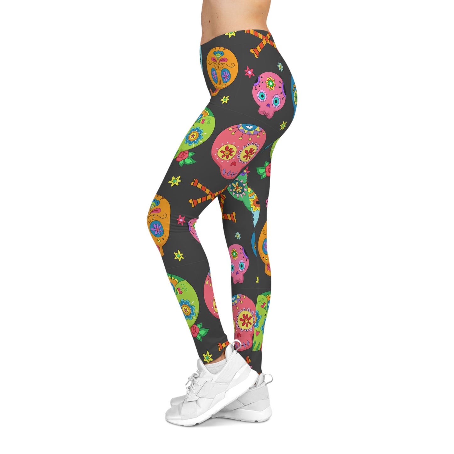 Cute Skulls Women's Casual Leggings