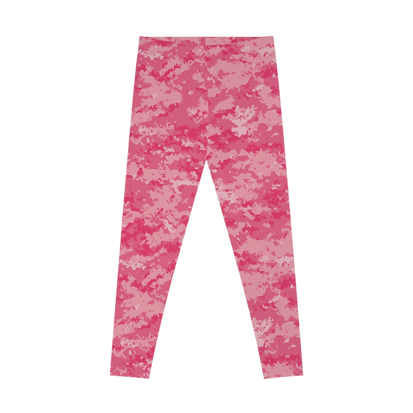 Pink Camo Stretchy Leggings